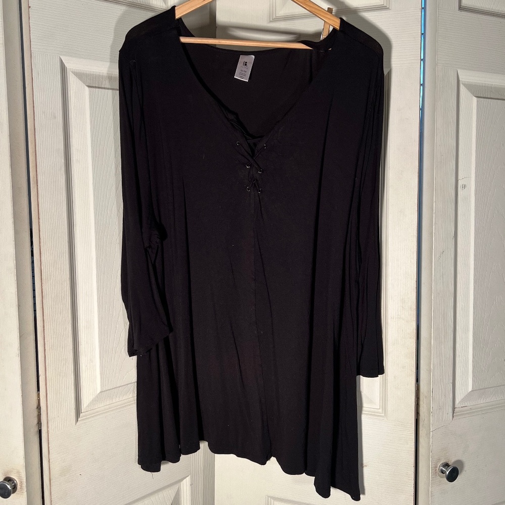 Active Black long sleeve with Tie Size 26/28